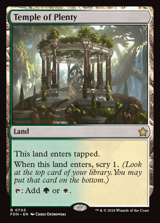Temple of Plenty front
