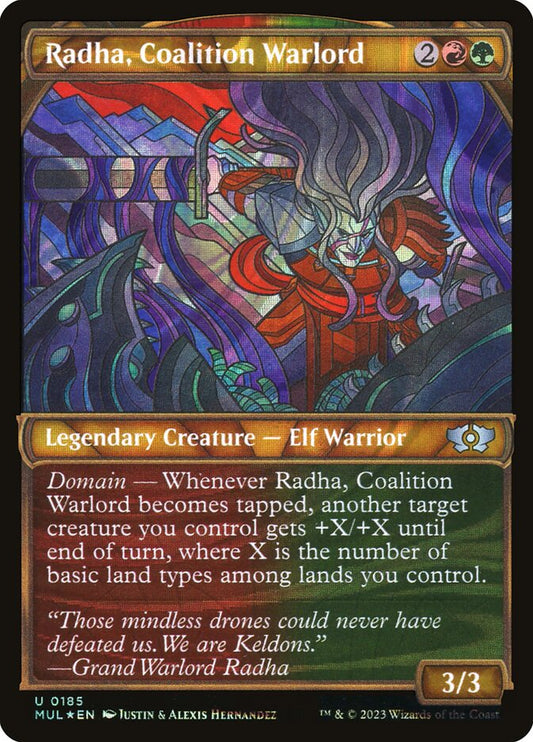 Radha, Coalition Warlord front