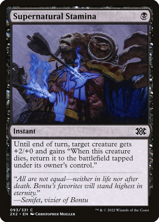 Supernatural Stamina front