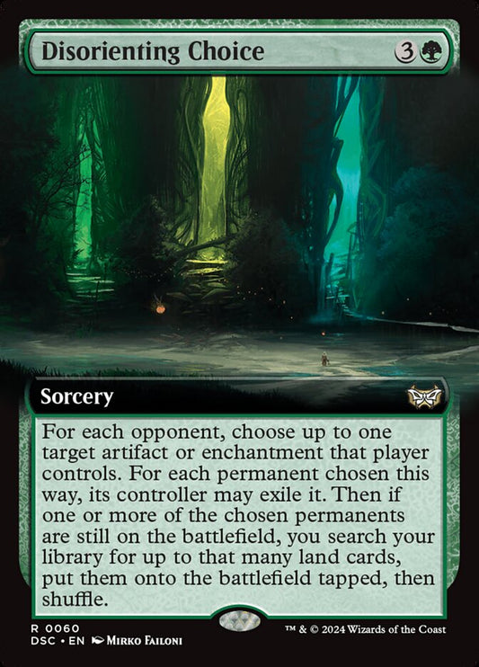 Disorienting Choice front