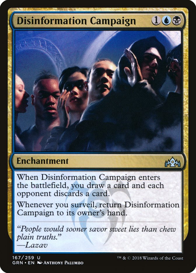 Disinformation Campaign front