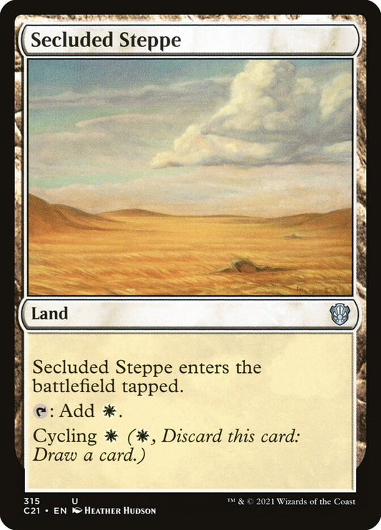 Secluded Steppe front