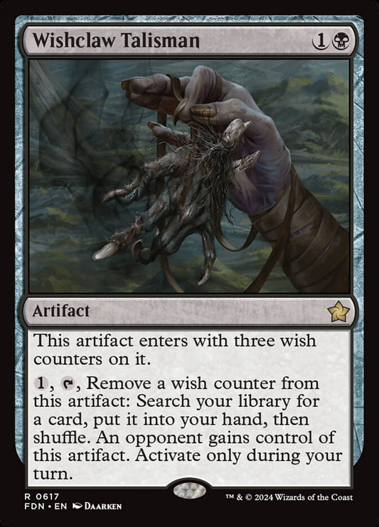 Wishclaw Talisman front