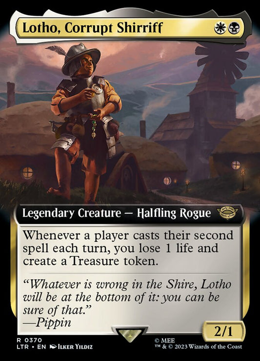 Lotho, Corrupt Shirriff front