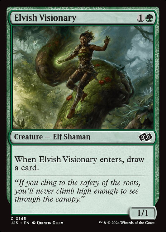 Elvish Visionary front