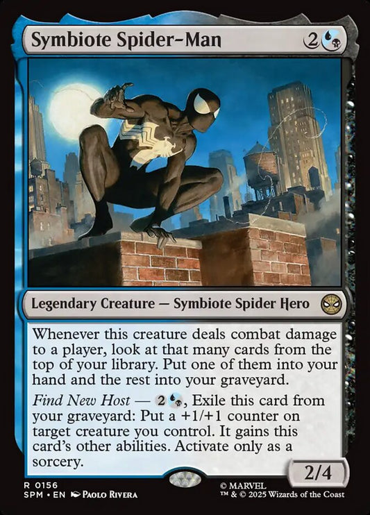 Symbiote Spider-Man front