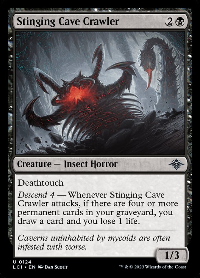 Stinging Cave Crawler front