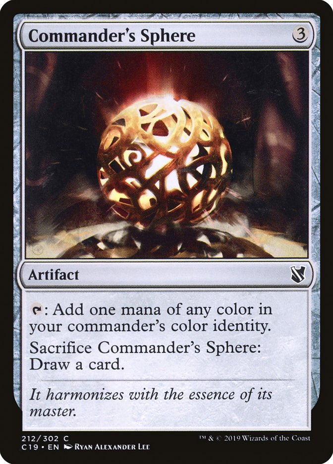 Commander's Sphere front