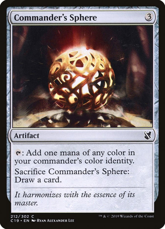 Commander's Sphere front