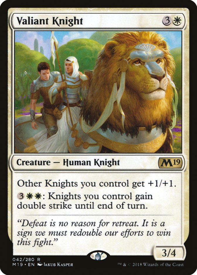 Valiant Knight front
