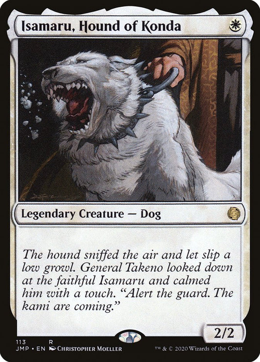 Isamaru, Hound of Konda front