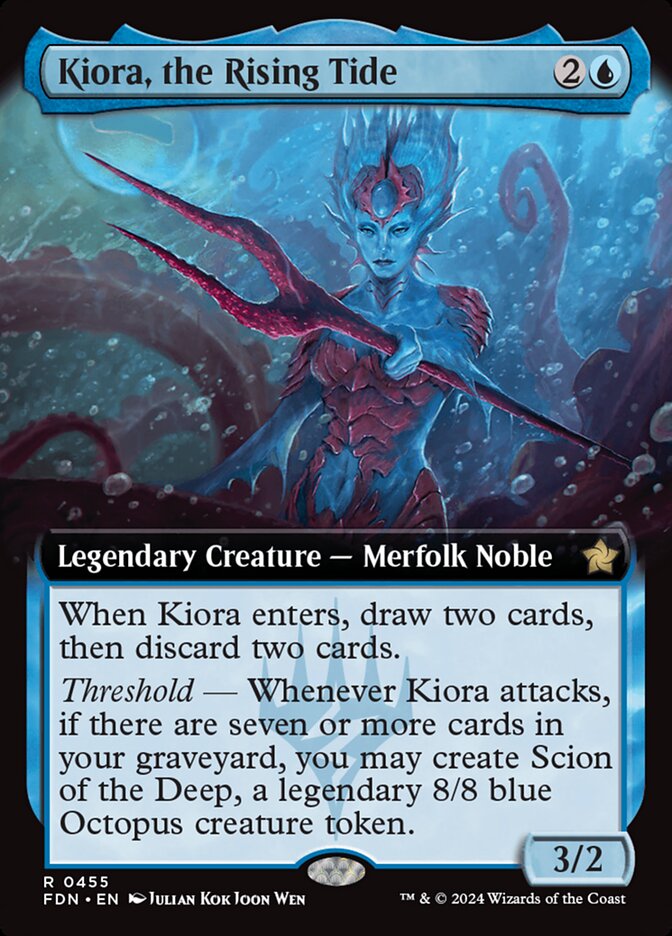 Kiora, the Rising Tide front