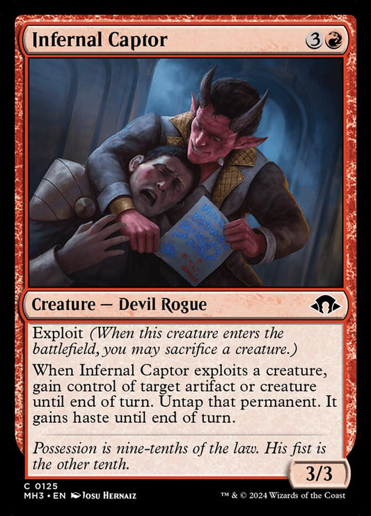 Infernal Captor front