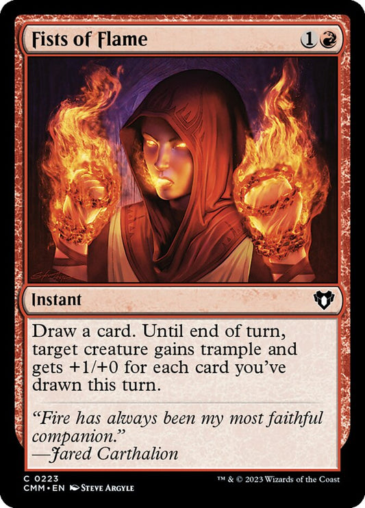 Fists of Flame front