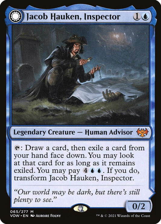 Jacob Hauken, Inspector // Hauken's Insight front