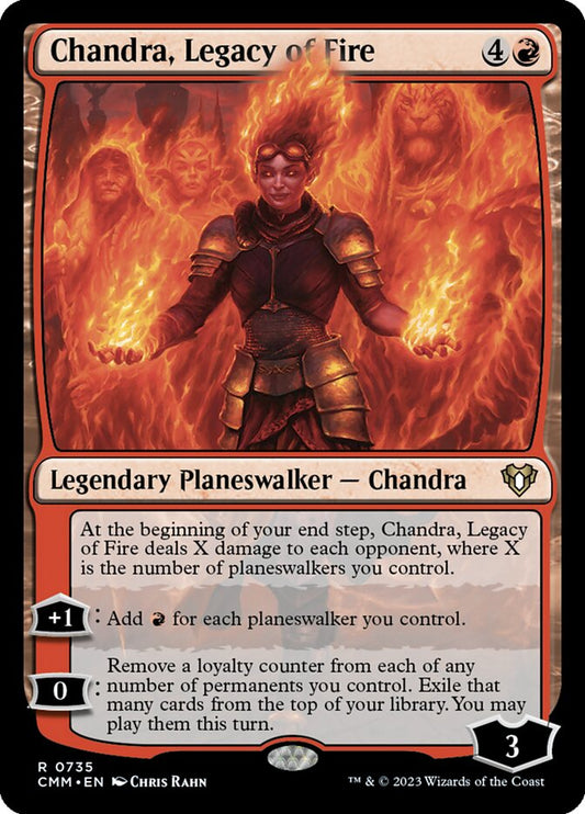 Chandra, Legacy of Fire front