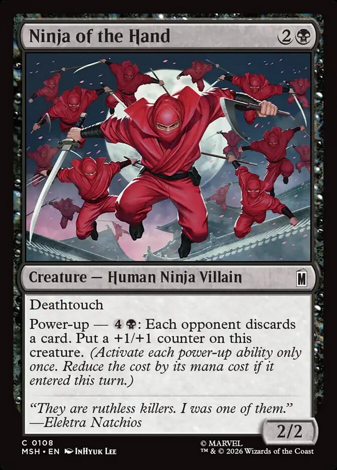 Ninja of the Hand front