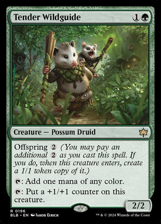Tender Wildguide front