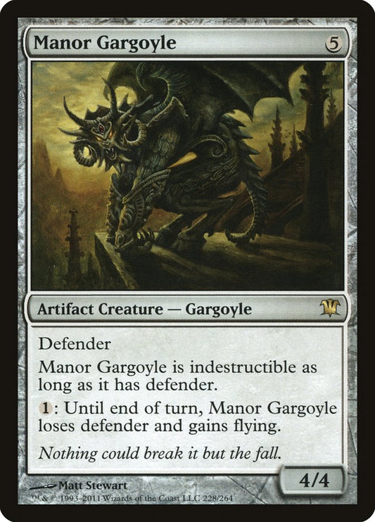 Manor Gargoyle front