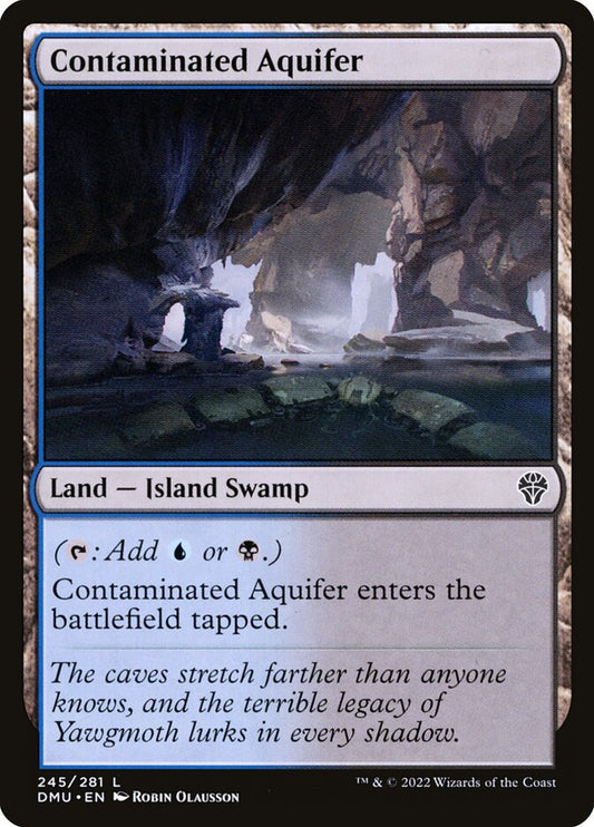 Contaminated Aquifer front