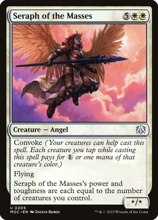 Seraph of the Masses front
