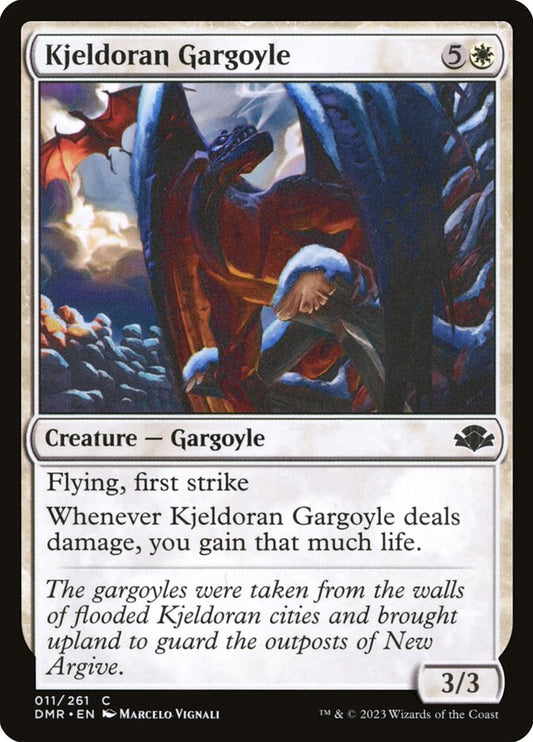 Kjeldoran Gargoyle front
