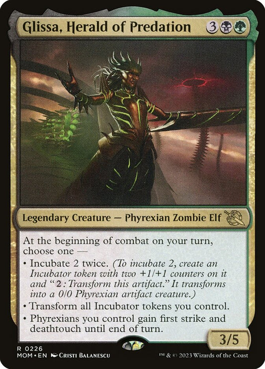 Glissa, Herald of Predation front