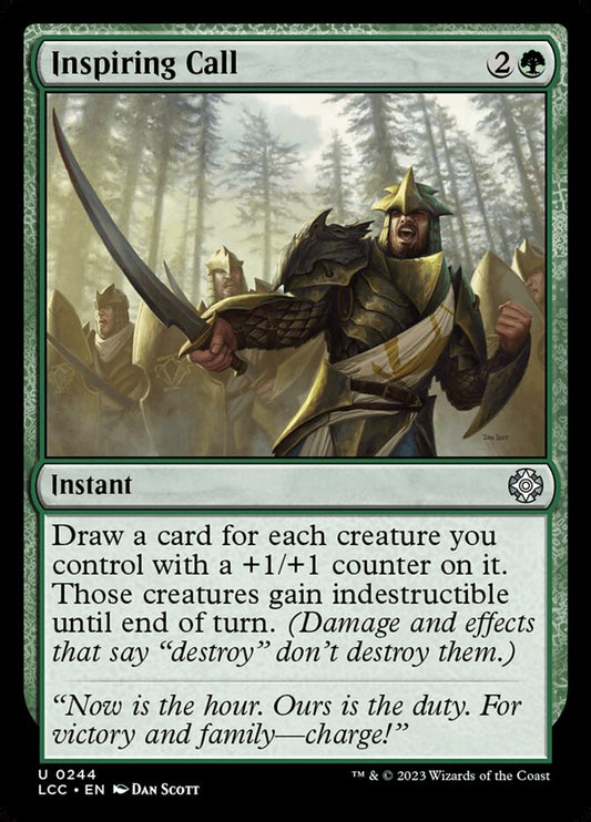 Inspiring Call front