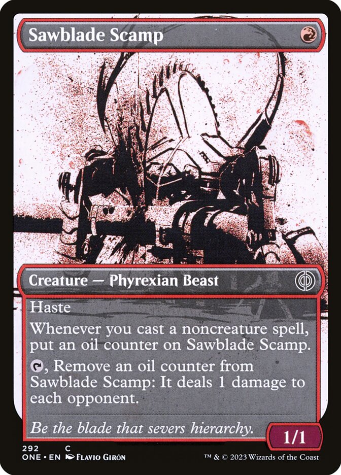 Sawblade Scamp front