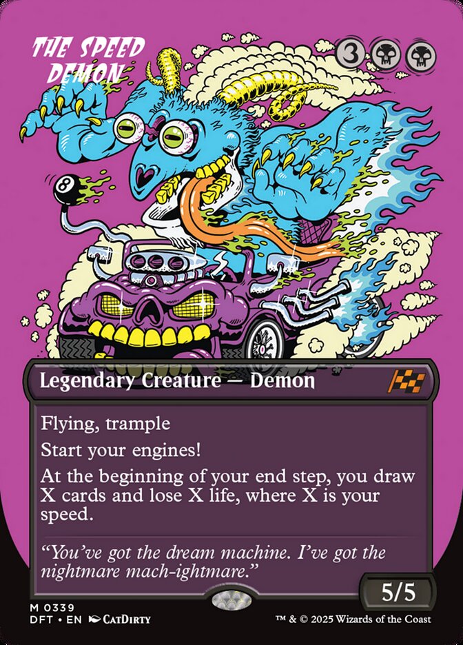 The Speed Demon front