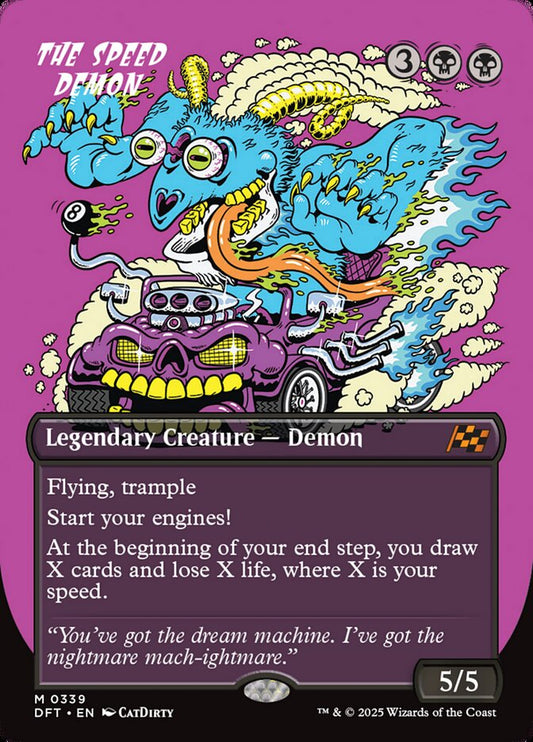 The Speed Demon front
