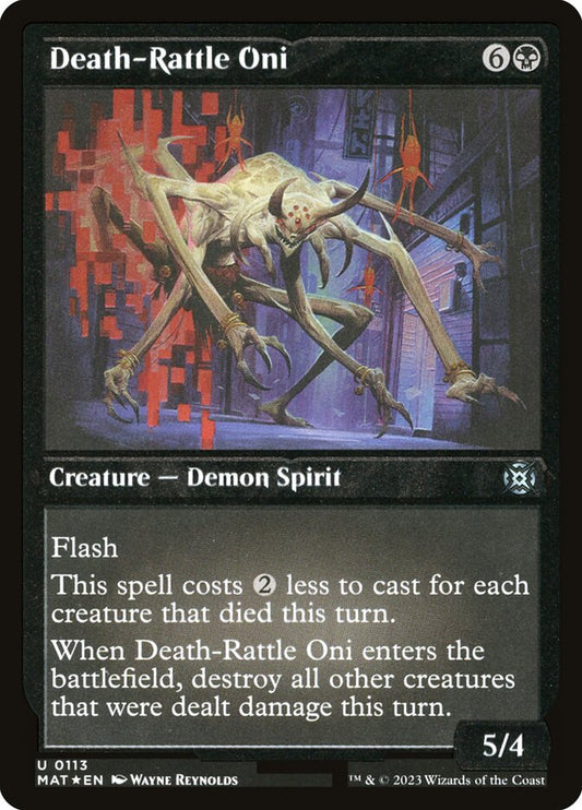 Death-Rattle Oni front