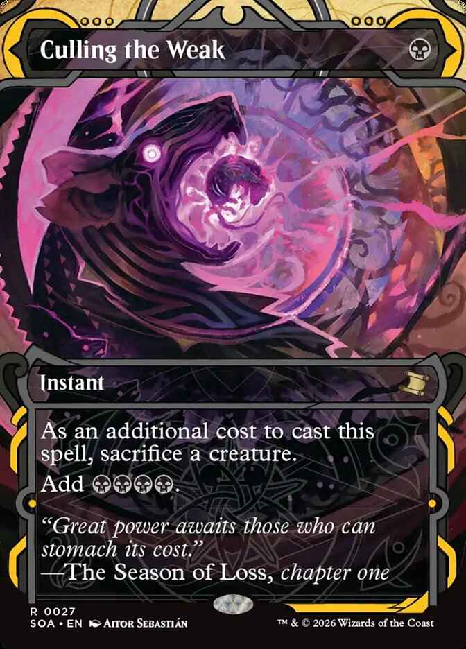 Culling the Weak (Borderless)