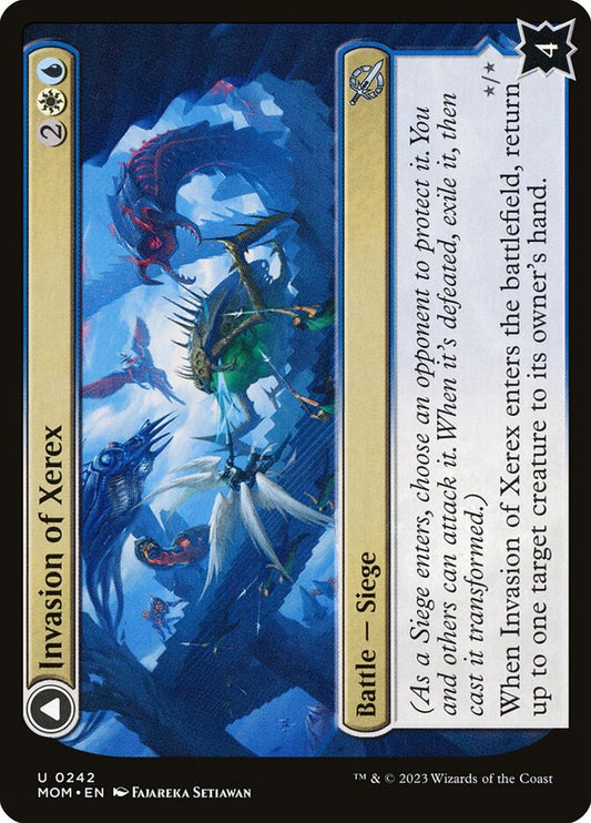 Invasion of Xerex // Vertex Paladin front