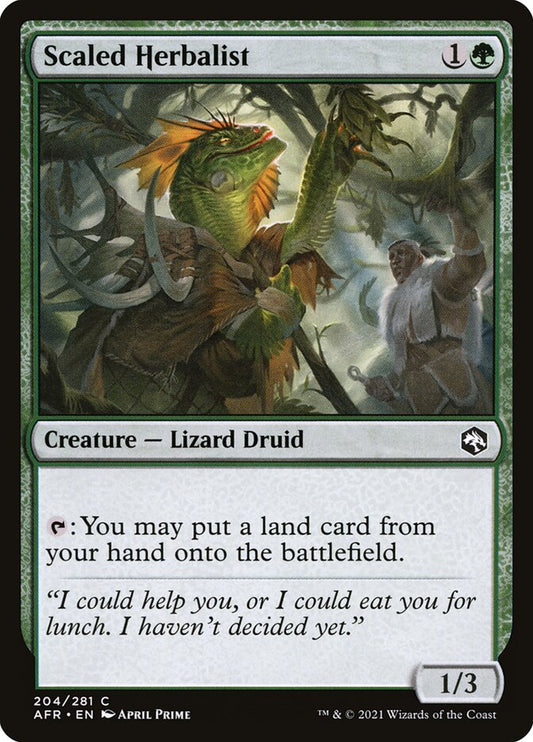 Scaled Herbalist front