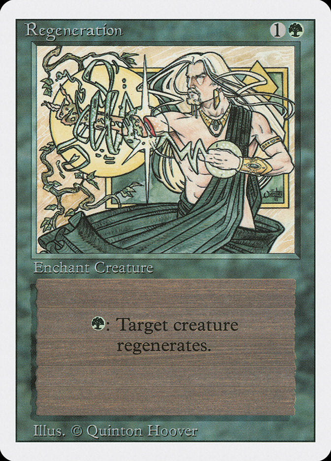 Regeneration front