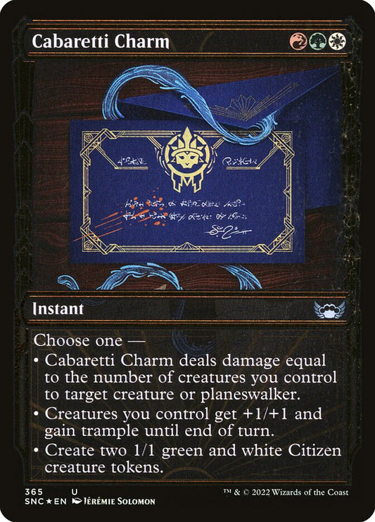 Cabaretti Charm front