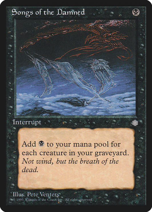 Songs of the Damned front