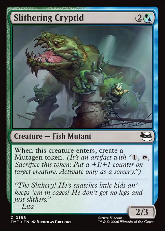 Slithering Cryptid front