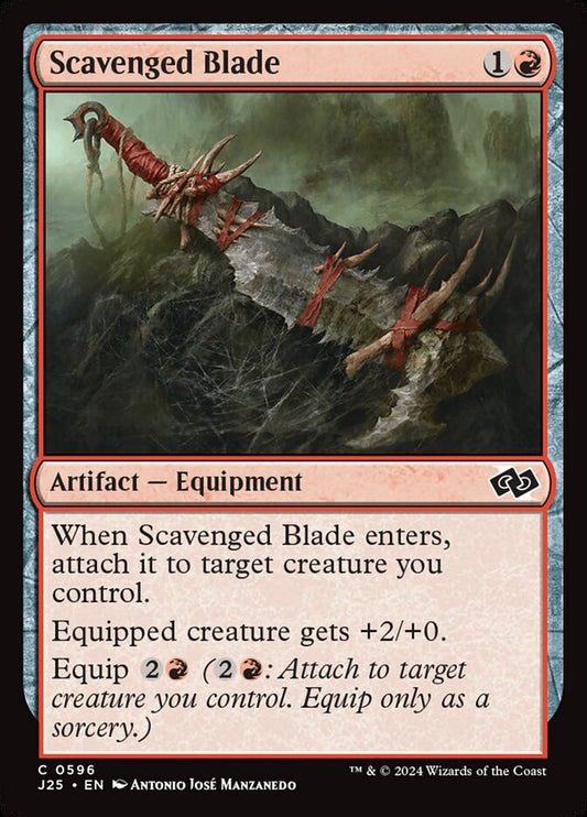 Scavenged Blade front