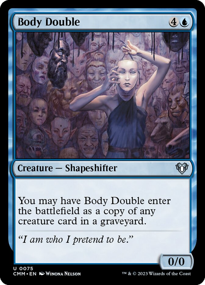 Body Double front