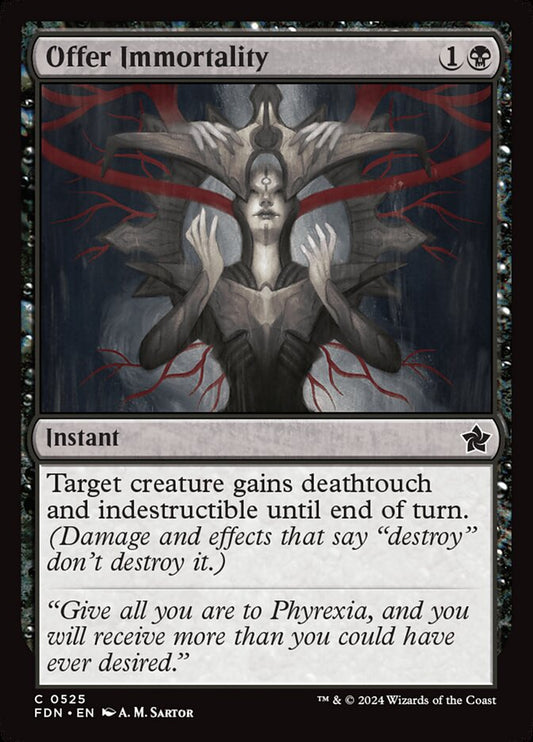 Offer Immortality front