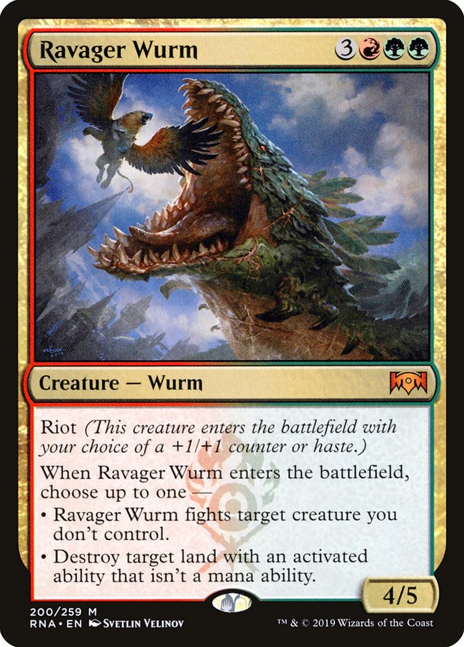 Ravager Wurm front