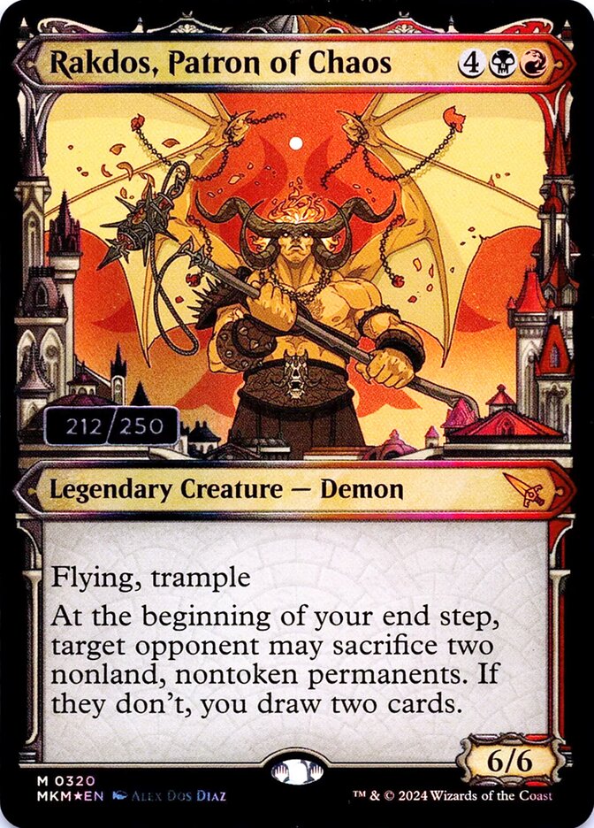 Rakdos, Patron of Chaos front