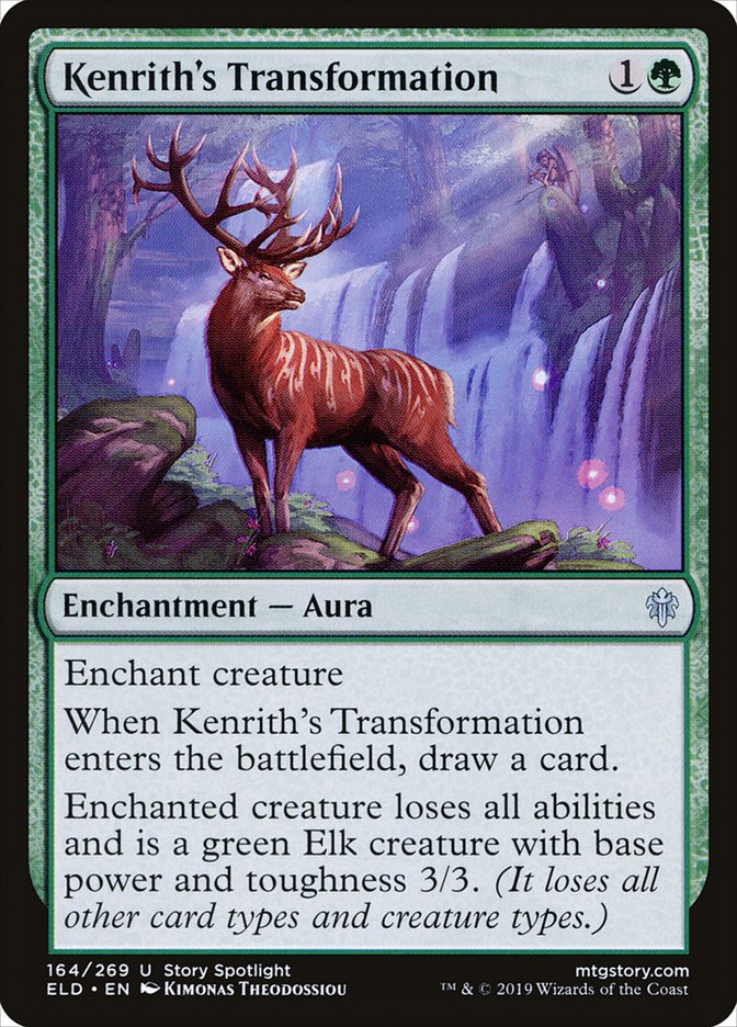 Kenrith's Transformation front