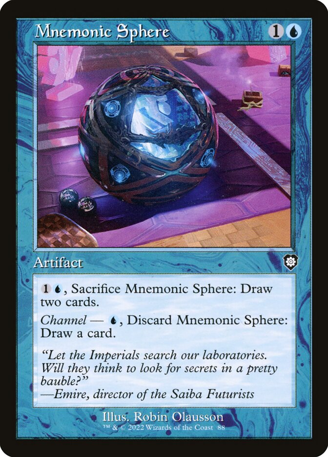 Mnemonic Sphere front