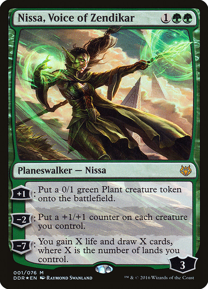 Nissa, Voice of Zendikar front