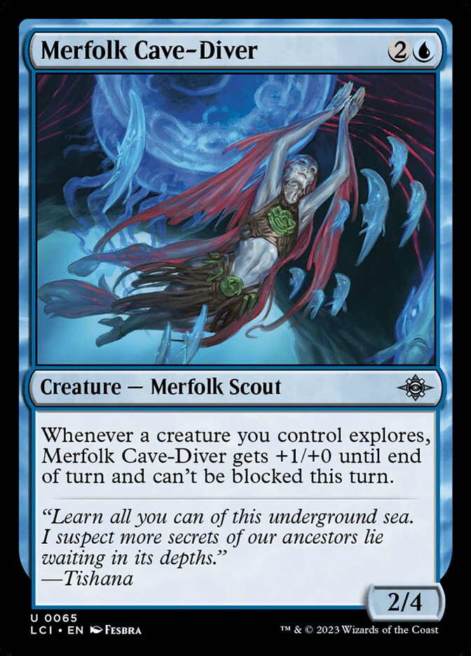 Merfolk Cave-Diver front