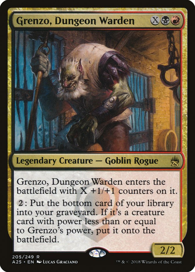 Grenzo, Dungeon Warden front