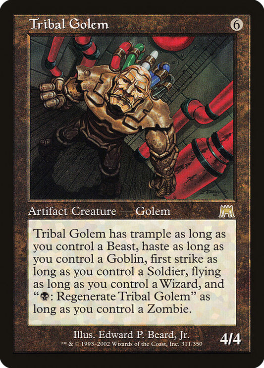 Tribal Golem front